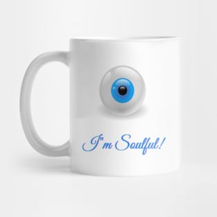 soulful blue eyes Mug